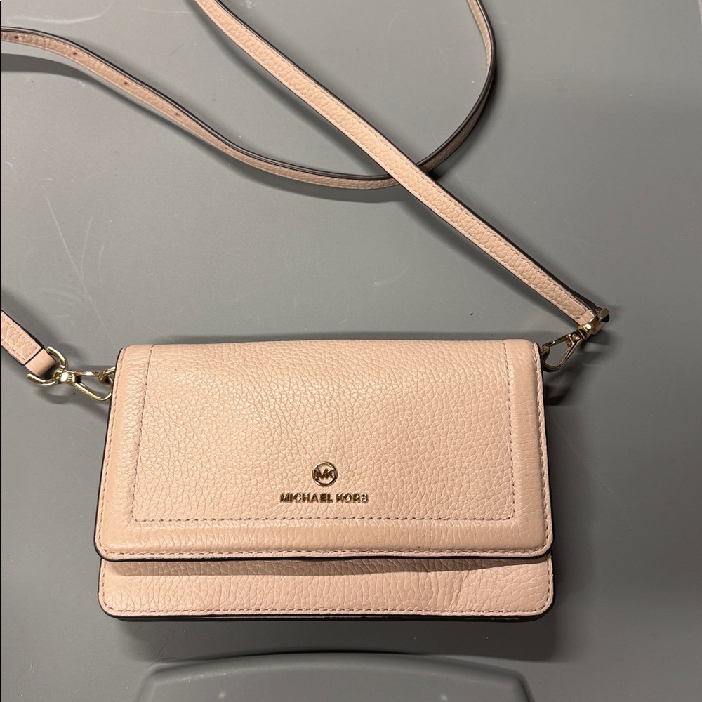 Michael Kors Blush Leather Crossbody